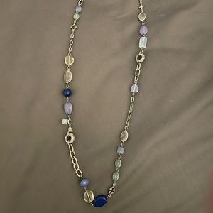 Blue and Silver Necklace